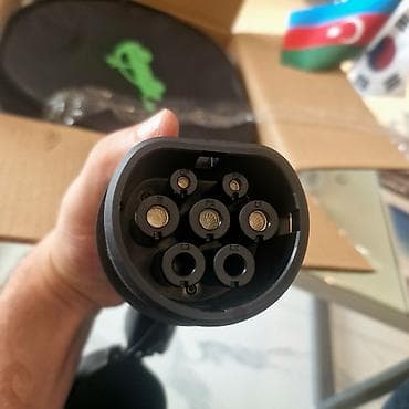 Avtomobil satışı: EV üçün daşıına bilən şarj cihazı – 3.5 kW / 16A Type 2 / GBT həm — 5