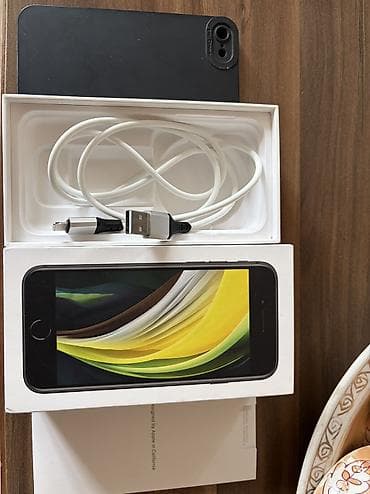 ucuz iphone 7: IPhone SE 2020, 256 GB, Qara, Simsiz şarj — 3