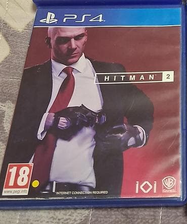 disk dvd: PS4 oyunu: Hitman 2 (fiziki disk) - Platforma: PlayStation 4 - — 1