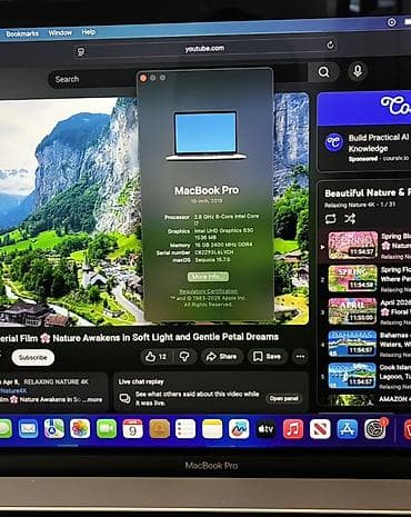 macbook pro satilir: Apple MacBook, 15.4 ", Intel Core i7, 256 GB — 4