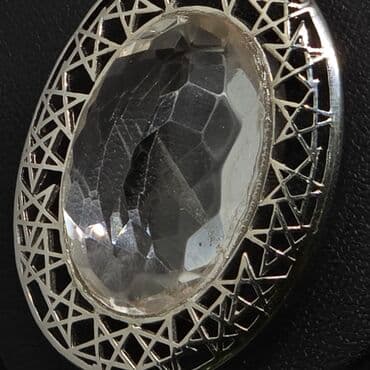 бусы из натурального камня: Кулон, Серебро — 4