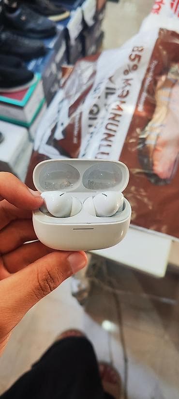 Qulaqcıqlar: İşlənmiş Simsiz (Bluetooth) Qulaqcıqlar, Xiaomi, rəng - Ağ — 2