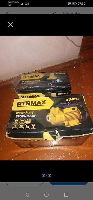 Nasos, Ev üçün (məişət), quraşdırılma Səthi