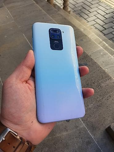 Redmi Note 9, 128 GB, rəng - Göy, Zəmanət, Sensor, Barmaq izi lalafo.az -da Redmi Note 9, 128 GB, rəng - Göy, Zəmanət, Sensor, Barmaq izi