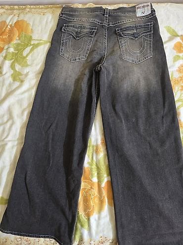 kişi cinsləri: True Religion geniş kəsimli jeans şalvar - Brend: True Religion Brand — 3