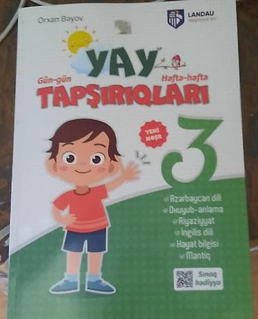 dvd disk oyun: Məhsul: “Yay tapşırıqları – Gün-gün, Həftə-həftə” 3 Nəşriyyat: LANDAU — 1