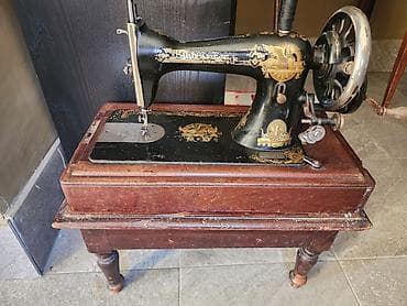 Antik tikiş maşını – The Singer Manufacturing Co. - Mexaniki, əl — 2