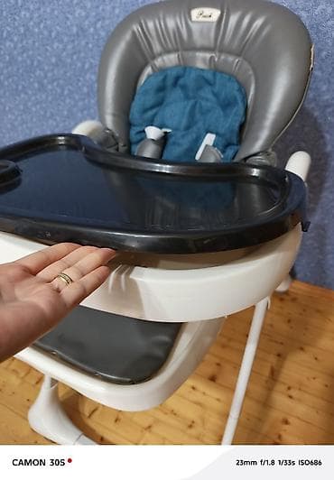 ana bala dest: Pouch uşaq yemək stulu Heçbir problemi yoxdur - Rahat, yastıqlı — 3