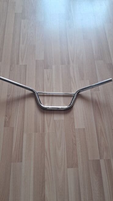 polad moped: - Material: parlaq xrom rəngli polad - Forma: iki hissəli yüksəklikli — 1