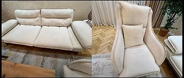 Gunka88 Divan 2 kreslo az istifadə edilib bir problemi yoxdur