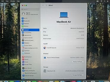 macbook pro 2015: İşlənmiş Apple MacBook, 13.3 ", Apple M3, 256 GB, Ünvandan götürmə, Ödənişli çatdırılma, Rayonlara çatdırılma — 8