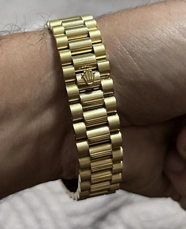 cib saati: Rolex Oyster Perpetual Day‑Date qol saatı - Korpus və qolbaq: sarı — 2