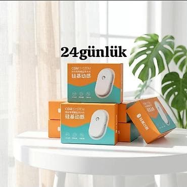 SİBİONİCS sensor. • 24 gün fasiləsiz istifadə • Real vaxt şəkər ölçümü