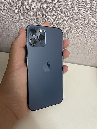 IPhone 12 Pro, Голубой, Беспроводная зарядка, Face ID — 8
