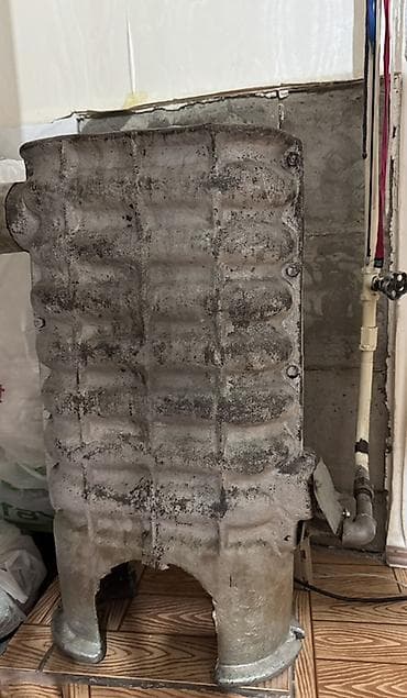 Döküm soba/kombinə edilmiş odun sobası korpusu 2 ədəə ceyran püçi