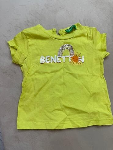 Futbolka, Qız üçün, 3 - 6 ay, Benetton