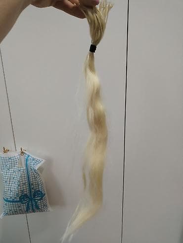 saçlar: Ağ sarışın saç dəsti - Rəng: açıq platin/sarışın tonları - Tip: boş — 3