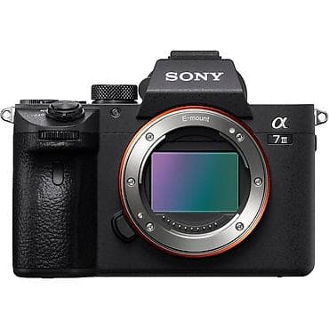 Sony Alpha a7 III (ILCE-7M3) tam kadr güzgüsüz fotoaparat – E-mount — 1