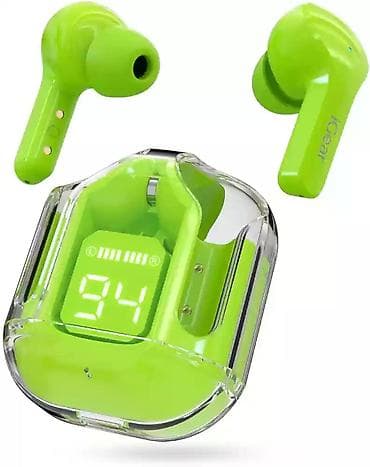 mikrofon bluetooth: Kateqoriya: Qulaqlıqlar Brend: No Brand Ad: Ultrapods max Green — 1