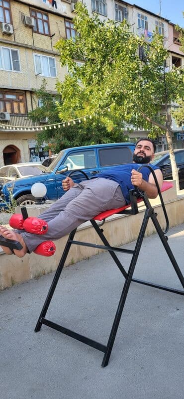 billiard stol: Fiziki terapiya və məşqlər üçün nəzərdə tutulmuş inversiya stolu — 4