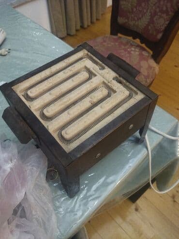 qizdirici dizel: Daxili istilik elementləri olan kvadrat formalı elektrik qızdırıcı — 1