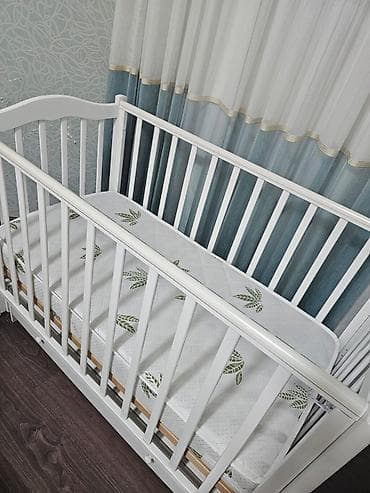 tula: Oğlan və qız üçün, İşlənmiş, Dördbucaq, Beşik, Dəstsiz, Matras ilə, Yellənmə mexanizmi ilə — 5