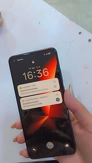 opad 18 pro ultra: Oppo A78, rəng - Mavi, Barmaq izi — 1