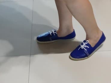 женские синие кеды: Ölçü: 39, rəng - Göy, Yeni — 1