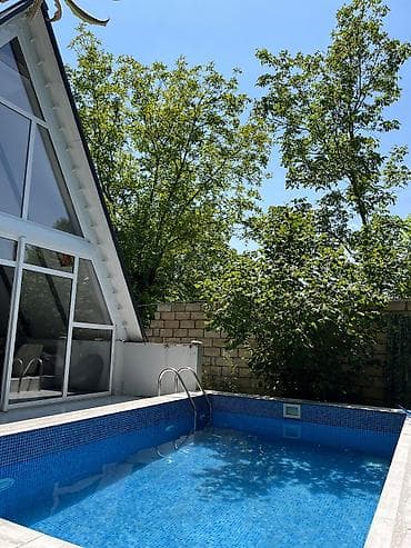 Дачи: Габала, 65 м², 3 комнаты, С бассейном — 1