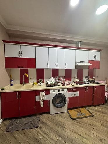 Metbex mebel ölçü 3.80. Qaz aspırator.moyka daxıl.Mermerlidi üstü. 500