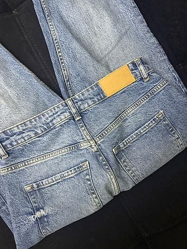 jeans: ZARA qadın cins şalvarı - Model: ZARA TRF (etiketdə göstərilir) - — 2