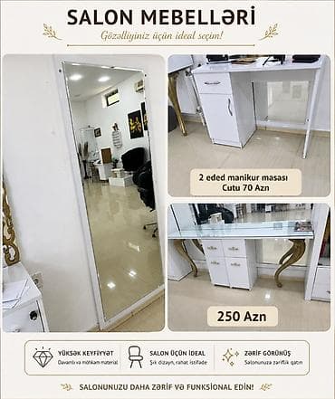 Salon mebelləri – gözəllik və rahatlıq üçün ideal seçim! - 2 ədəd