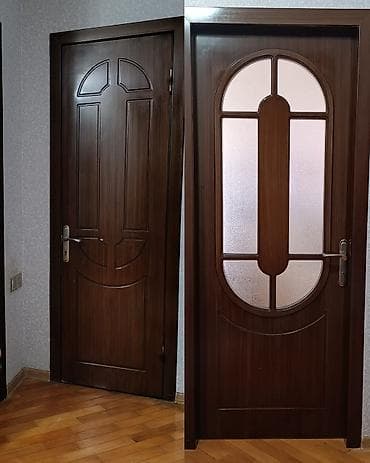 infacol kapi: 6 eded qapi. 4 otaq, 2 hamam qapisi. Olcu 210x80. 1 ededi 70azn — 1