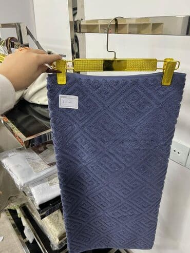 Mətbəx üçün rəng - Boz Pambıq Dəsmal