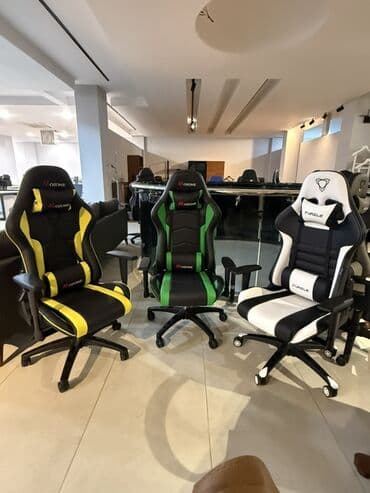 спинка для офисного кресла: С колесиками, Рукояти регулируются, Кожзаменитель — 4