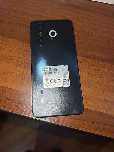 j 7: Infinix Smart 8, rəng - Qara, Sensor — 5