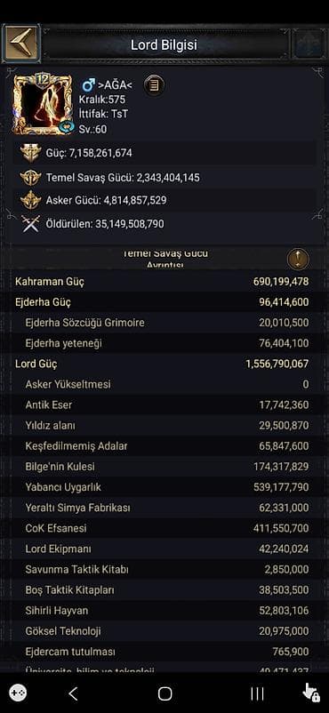 valorant hesab satisi: Satışda: Clash of Kings hesabı (Android) - SVIP 10, Lv.60 - Ümumi — 2
