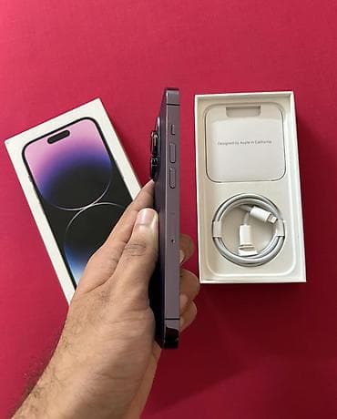 Техника и электроника: IPhone 14 Pro, 128 ГБ, Deep Purple, Гарантия, Кредит, Face ID — 4