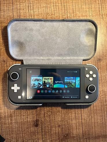 Nintendo Switch Lite – boz rəng • Nintendo Switch Lite proşivkalıdır — 1