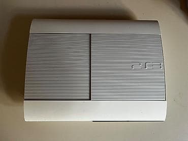 video reqstrator: Məhsul: Sony PlayStation 3 Super Slim (ağ rəng) Yaddaşı 500 gb. İçində — 1