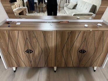 heyet evi ucun stol stul: İşlənmiş, Dolab, Komod, Masa və oturacaqlar, Kredit yoxdur, Türkiyə — 8