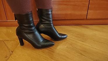 qadın sapaşkiləri: Uzunboğaz, Ölçü: 38, rəng - Qara, İşlənmiş — 1