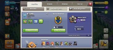 camaşırxana işi: Clash of Clans hesabı – Asıl Kənd - Oyun səviyyəsi: 94 - Profil adı — 10