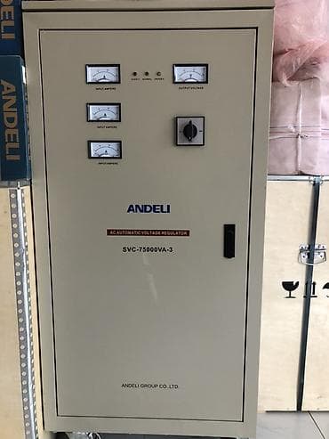 Yeni, Sənaye üçün, 3 faza, Gərginliy stabilizatoru, 150 V lalafo.az -da Yeni, Sənaye üçün, 3 faza, Gərginliy stabilizatoru, 150 V
