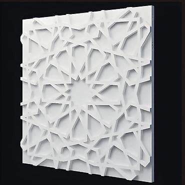 polynor 3d: 3D panel /gips. Dekorativ divar panelləri – Şərq motivli relyef — 4