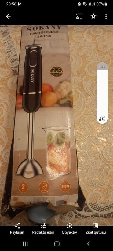 bergamo mikser: Əl blender, Bergamo — 1