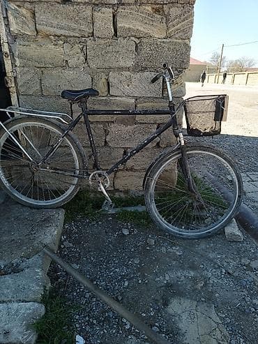 Şəhər tipli velosiped - Güclü polad çərçivə, klassik kişi şassisi -