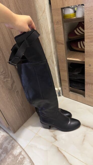 cəkmə: Ölçü: 39, rəng - Qara, İşlənmiş — 1