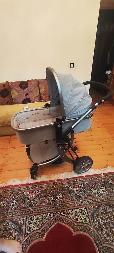 kidilo коляска 3 в 1: Классическая прогулочная коляска, Kidilo, Новый, Самовывоз — 3