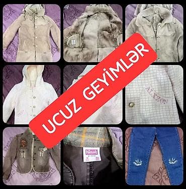 ust geyimler: UCUZ qiymətə, AZ və Səliqəli istifadə olunmuş, YAXŞI vəziyyətdə olan — 1